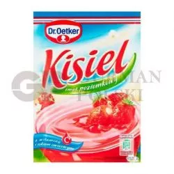 Kisiel con sabor de fresa con zumo 38gr Dr.Oetker