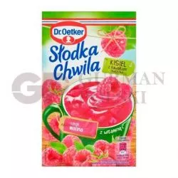 Kisiel SLODKA CHWILA sabor de frambuesa 30gr Dr.Oetker