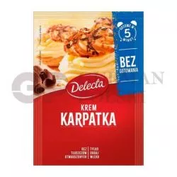 Crema para tarta KARPATKA 5min 136g DELECTA