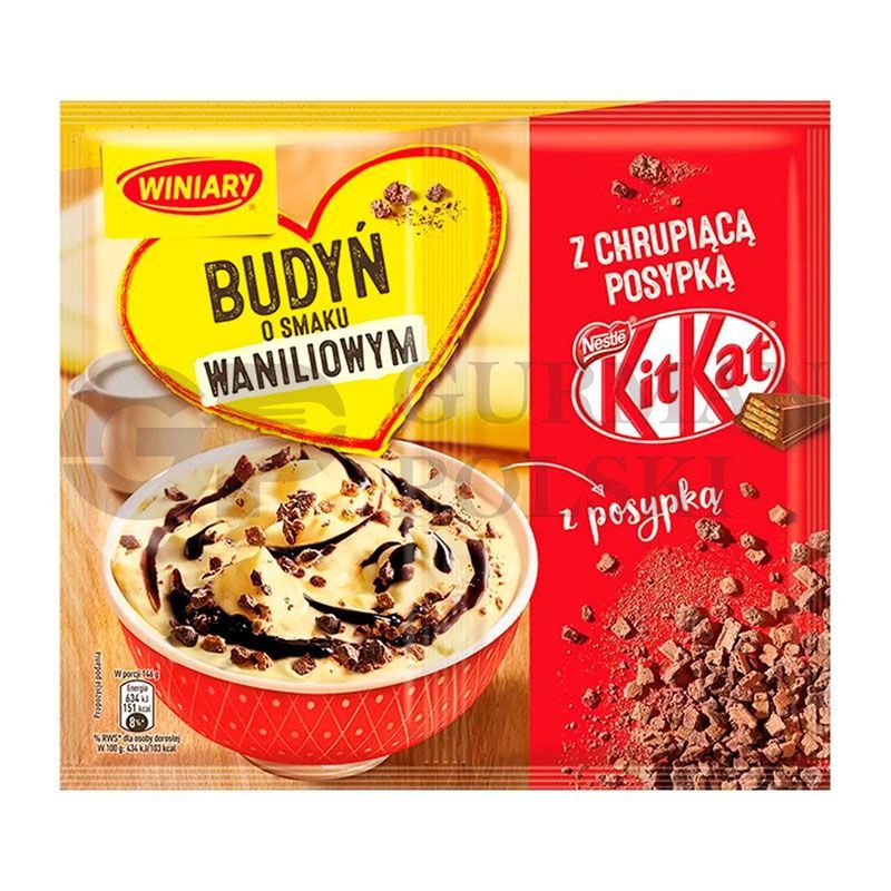 Pudin de vaniilla con chispas KIT-KAT 65g WINIARY