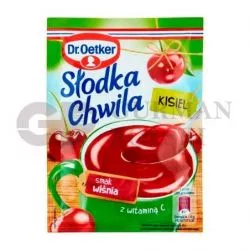 Kisiel SLODKA CHWILA con guinda seco 30gr Dr.Oetker