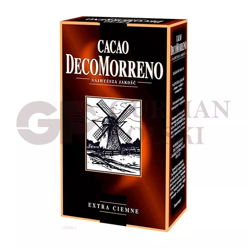 Cacao en polvo DecoMorreno extra oscuro 150g MASPEX