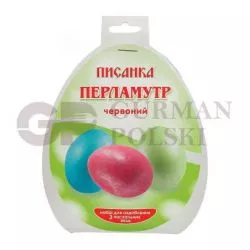 Tinte de huevo MARMOR rojo 1.5g x5