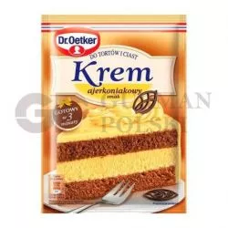 Crema para tarta sabor AJERKONIAKOWY 120gr Dr.Oetker