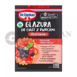 Glaseado de pastel rojo 10g Dr.OETKER