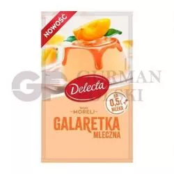 Gelatina de leche con sabor de albaricoque 60g DELECTA