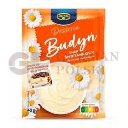 Postre de pudin de nata en polvo 40g KRUGER