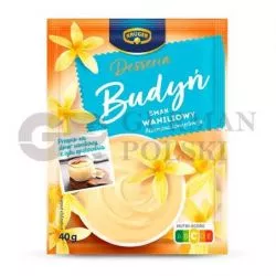 Postre de pudin de vanillia en polvo 40g KRUGER