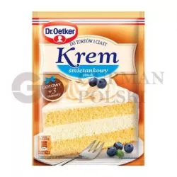 Crema para tarta sabor de nata 105g DR.OETKER