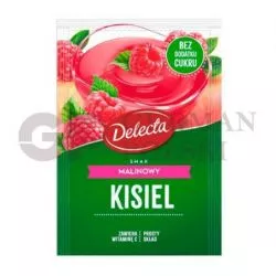 Kisiel bebida en polvo con sabor de frambuesa 38g DELECTA