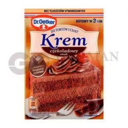 Crema para tarta sabor chocolate 127gr Dr.Oetker