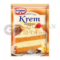 Crema para tarta sabor de vanillia 105g OETKER