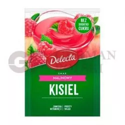 Kisiel bebida en polvo con sabor de fresa 38g DELECTA