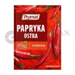 Paprika en polvo picante 20gr PRYMAT