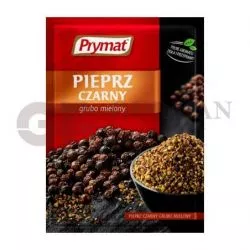 Pimienta molida gruesa negro 15g PRYMAT