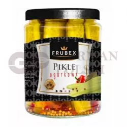 Pepinillas en vinagre 490gr FRUBEX