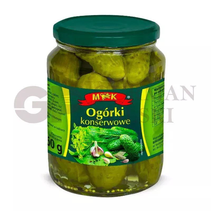 Pepinos conservado 680g  KONSHURT