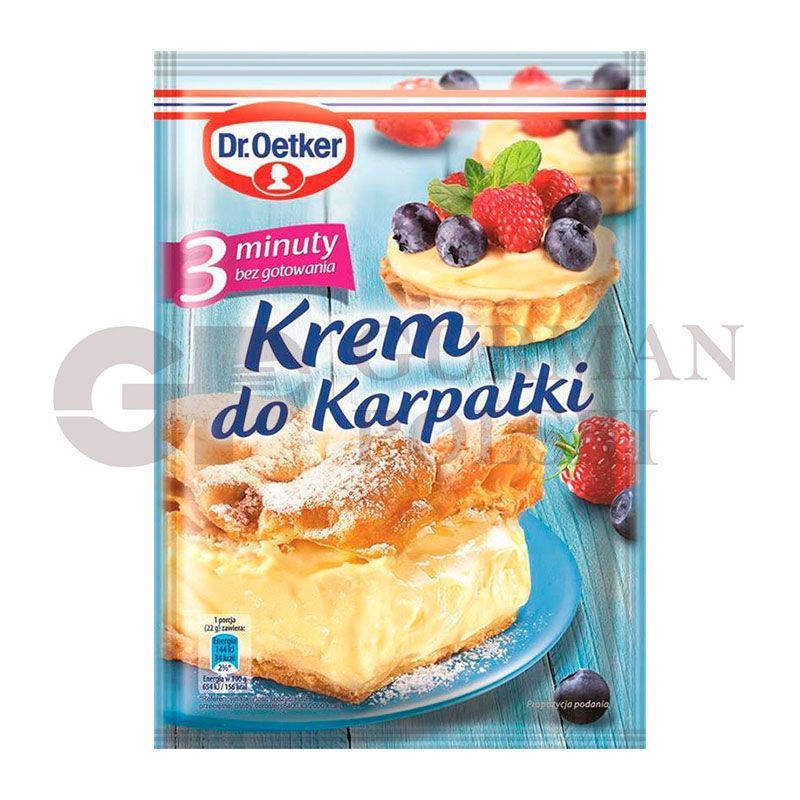 Crema para tarta 3min KARPATKA 115g OETKER