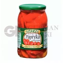 Paprica rojo conservado 900g VITAROL