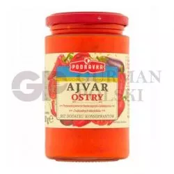 Entrante picante AJVAR con berenjena i pimiento 350g PODRAVKA