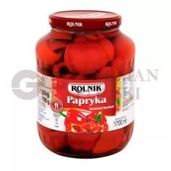 Paprika conservado 1700ml ROLNIK