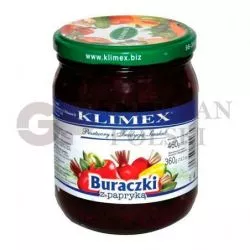 Remolacha con paprica 500gr KLIMEX