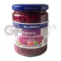 Col rojo con manzana 460g KLIMEX