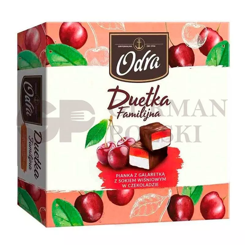 Bombones DUETKA FAMILIJNA sabor vanilla-guinda 400gr ODRA