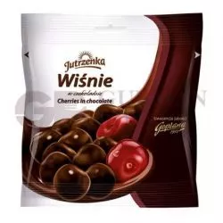 Bombones GUINDA EN CHOCOLATE 80gr JUTRZENKA