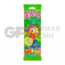 Chicle con sabor de frutas ZOZOLE STICKS 75g MIESZKO