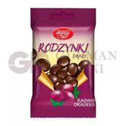 Bombones de pasas de uva en chocolate 70gr SKAWA