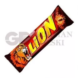 Barrita LION de chocolate con caramelo 42g NESTLE