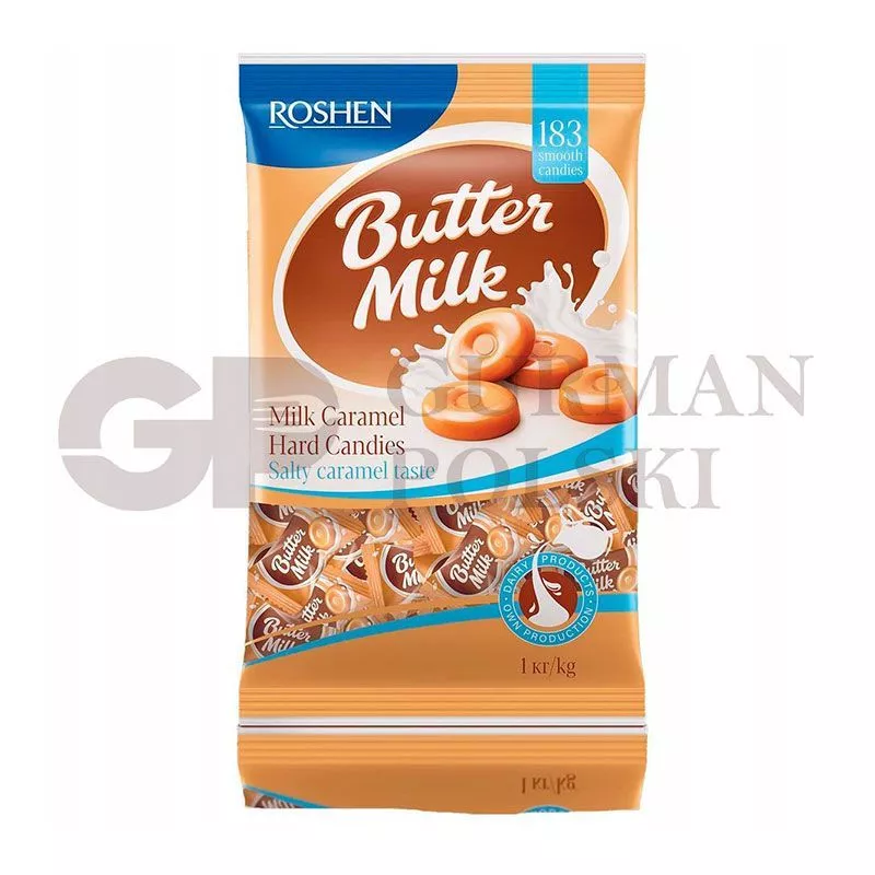Caramelos con leche BUTTER MILK 1kg ROSHEN