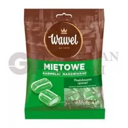 Caramelos con sabor de menta refrescante 105g WAWEL