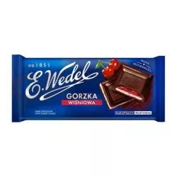 Chocolate GORZKA de guinda 100gr x20 WEDEL