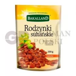 Uva seco SULTANSKIE 100g BAKALLAND