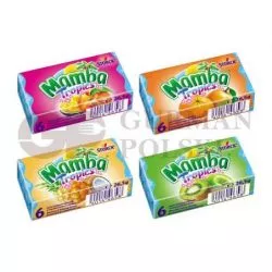 Chicle con sabor tropical 26.5g x4 STORCK