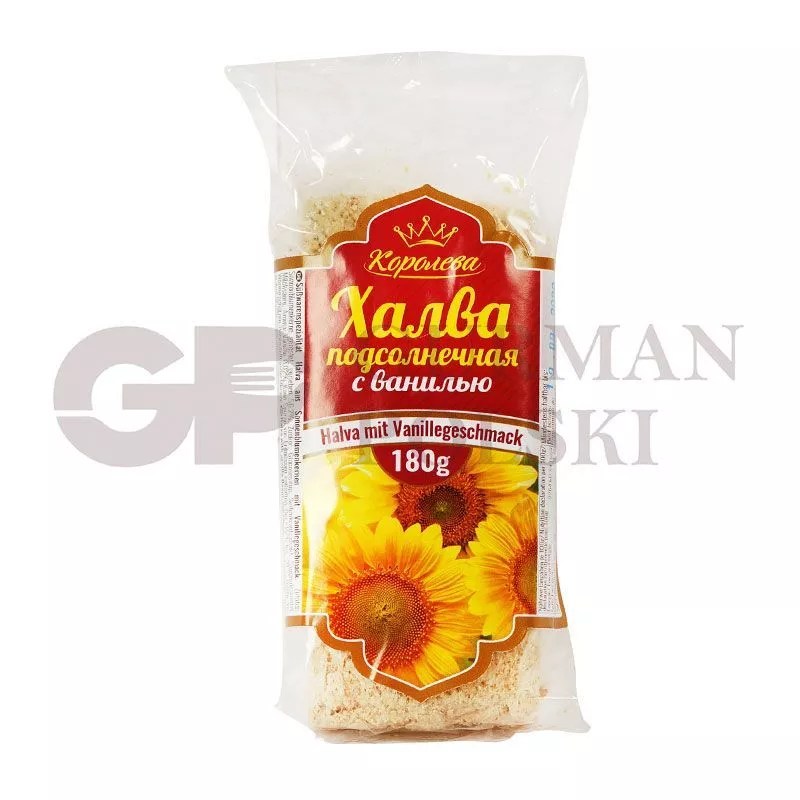 Turon de pipas de girasol KOROLEWA con vanilla 180gr