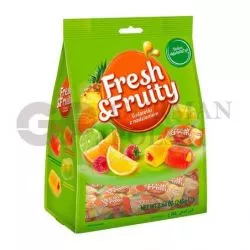 Caramelos de gelatina FRESH FRUTY 245g WAWEL