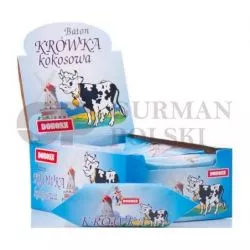 Barra de caramelo KROWKA con sabor de coco 40g  DOBOSZ