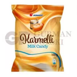 Caramelos sabor de leche 100gr JEDNOSC