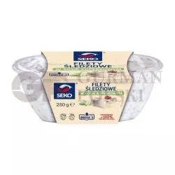 Filete de arenque en salsa de eneldo 250gr SEKO