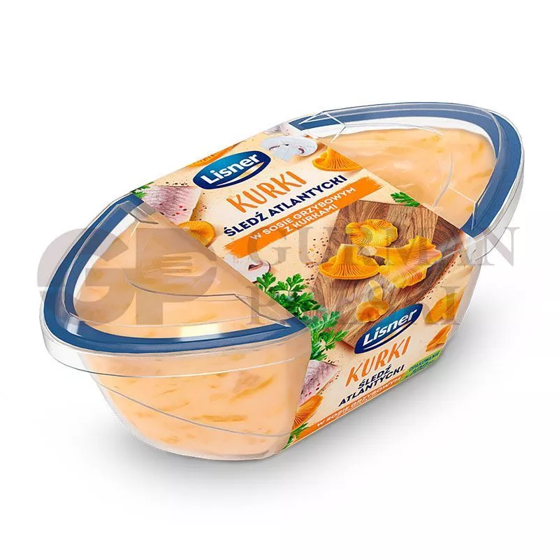 File de arenque en salsa de setas 280g LISNER