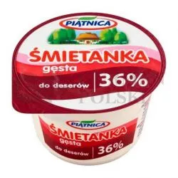 Crema de nata fermentada 36% grasa 200ml PLATNICA