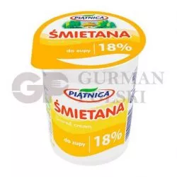 Crema de nata fermentada SMIETANA 18% 400ml PIATNICA