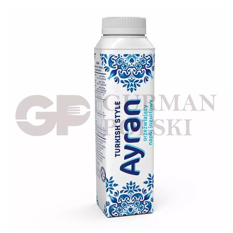 Yogurt AYRAN al estilo TURCO 330ml  MLEKOVITA