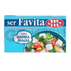 Queso para ensalada FAVITA 18% 270gr MLEKOVITA