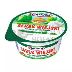 Requeson de casa con cebollino 150g PIATNICA