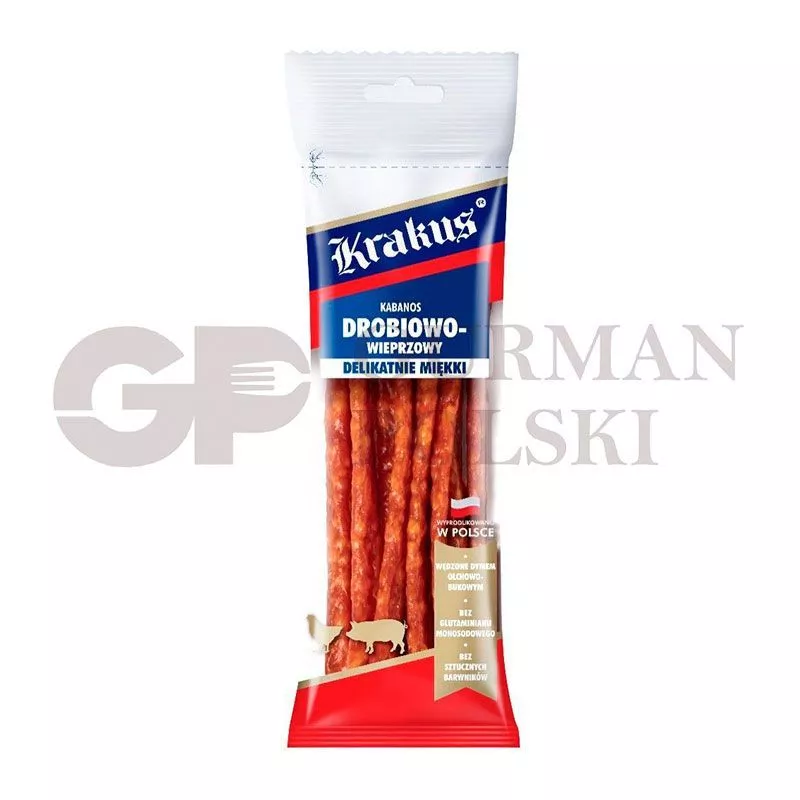 KRAKUS Salchichas seco de pollo con cerdo 95g