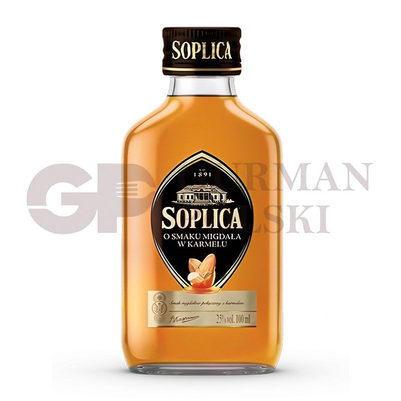 Licor SOPLICA sabor migdal con caramelo 25%  0.1L